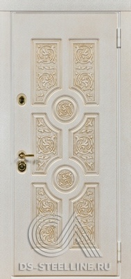 Входная дверь Версаче для дома и квартиры вид снаружи